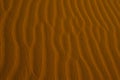 Pattern on the sand in Sahara Desert, the world`s largest desert Royalty Free Stock Photo