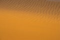 Pattern on the sand in Sahara Desert, the world`s largest desert Royalty Free Stock Photo