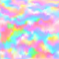 Pattern seamless background texture, vector trendy holographic, pastel multicolored, color vibrant gradient backdrop