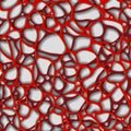 Pattern seamless - cells, veins, spider webs, neurons or mesh