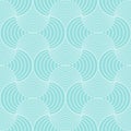 Pattern seamless circle abstract wave background