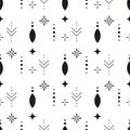 pattern seamless esoteric esoteric dot pattern vector black