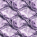 Pattern Seamless. Lilac Textile Design Pattern.