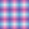 Seamless madras checkered pattern, crosshatch fabric print, seamless halftone pattern