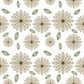 Pattern Seamless Repeat Flower Flower Pastel Paper Gift Paper Wrapping Botanical