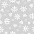 Pattern seamless snowflake