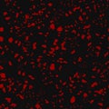 Pattern seamless texture stain splatter red on black