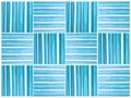 Pattern seamless tone blue and white bright color painting on wood