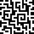 pattern seamless white black labyrinth Royalty Free Stock Photo