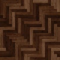 Seamless wood parquet texture herringbone deep brown