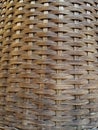 a pattern, shape and texture of a rattan chair craft Royalty Free Stock Photo