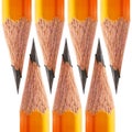 Pattern of a sharpened pencil Royalty Free Stock Photo