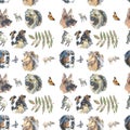 Pattern - shepherd`s dogs