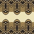 Pattern from shine brilliant stones, rhinestones. Seamless ornament can be used for fabric Royalty Free Stock Photo