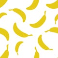 Pattern Silhouette Bananas