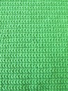 Pattern from single crotchet stitch in green Royalty Free Stock Photo
