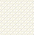 Abstract Golden Geometric Seamless Squares Pattern in White Background