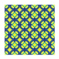 Pattern square seamless with background yellow