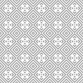 Seamless Geometric Grey Striped Squares Pattern Background Royalty Free Stock Photo