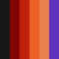 Pattern stripe seamless. Black, Red, Orange and Purple Color. Halloween Color Palettes