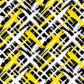 Pattern with stripes and crosses Royalty Free Stock Photo