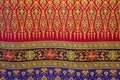 Pattern style Thai Silk art Royalty Free Stock Photo