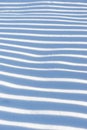 Pattern on surface of untouched snow Royalty Free Stock Photo