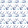 Pattern with swirls