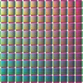 Pattern for testing printers in the CMYK color model