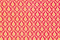 pattern texture of general traditional thai style native handmade batik fabric weave Royalty Free Stock Photo