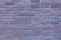 Pattern texture purple brick wall for design and background. Brick stone interior Royalty Free Stock Photo