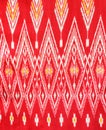 Pattern of Thai silk fabric