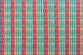 Pattern of Thai style mat woven Royalty Free Stock Photo