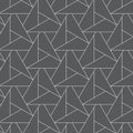 Pattern with thin lines repeating with polygons and geometric shapes and stylish fractal texture.