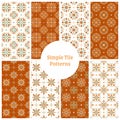 Seamless Tile Pattern Set