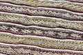 Pattern of a traditional handmade Moroccan Berber carpet. Royalty Free Stock Photo