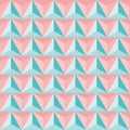Pattern triangular colored vintage