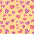 Pattern Valentine full love gift