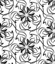 Pattern vector flower