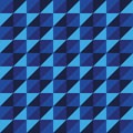 Pattern Vector Seamless Polygon Triangle blue