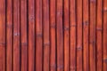 Pattern of vintage bamboo panel Royalty Free Stock Photo