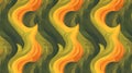 The pattern is a vintage pattern with a curve. The background is an abstract curl pattern.