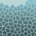 The pattern of the Voronoi