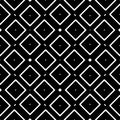 Two color Vector seamless black & White pattern design