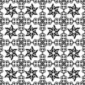 Monochrome repeted pattern design