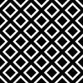 Black and white vector seamless repeted pattern design Royalty Free Stock Photo