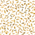 Pattern wheat and rye grains