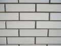 Pattern white brick wall background texture. Decorative Ideas.. Royalty Free Stock Photo