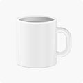 Pattern white cup Royalty Free Stock Photo