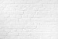 pattern of white painted brick wall Royalty Free Stock Photo